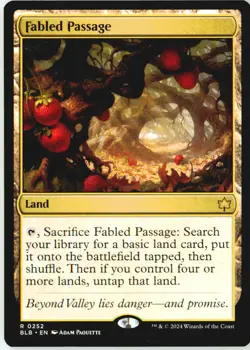 Fabled Passage 252 Rare Bloomburrow Near Mint - Image 2