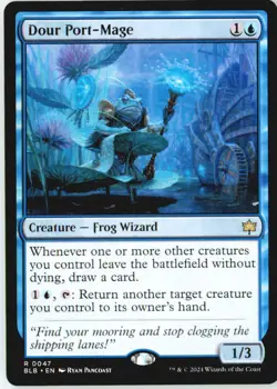 Dour Port-Mage 47 Rare Bloomburrow Near Mint - Image 2