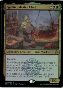 Gyome, Master Chef 5 Mythic Commander 2021 Foil Near Mint - Image 2