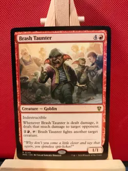 Brash Taunter - Murders at Karlov Manor - Rare - NM - MTG - Image 1