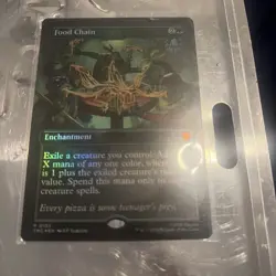 Food Chain TMNT MTG TCG Borderless Foil Promo - Image 1