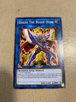 Yu-Gi-Oh! gouki the blade ogre mint common 1st ed DANE-EN043 - Image 1