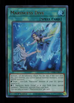 MARINCESS DIVE LED9-EN035 LEGENDARY DUELISTS: DUELS FROM THE DEEP YU-GI-OH LP - Image 1