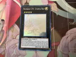 Yugioh Number C39: Utopia Ray ORCS-EN040 Ghost Rare 1st LP - Image 1