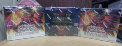 YU-GI-OH RARITY 5 + (2) BLAZING DOMINION 1ST SEALED BOOSTER BOXES - Image 1