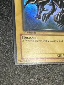 Yugioh Red-Eyes Black Dragon -SDJ-001 -1st Edition -Holo Ultra Rare LP - Image 5