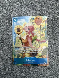 Rebecca (Alt Art) OP15-053 SR Adventure on KAMI's Island ONE PIECE ENGLISH - Image 1