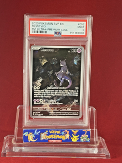 2023 Pokemon 151 SVP EN MEWTWO Ultra Premium Collection UPC Card #052 PSA 9 - Image 1
