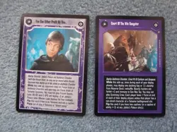Star Wars CCG ENHANCED JABBA's PALACE - 12 card set Black Border Decipher 1999 - Image 3