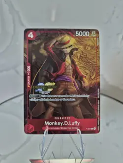 Monkey D Luffy P-007 (P) CS 2023 CHAMPIONSHIP One Piece Tournament Promo Card 🍬 - Image 1