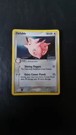 Pokemon Card - Clefable EX Unseen Forces 36/115 Reverse HOLO Stamped - Image 1