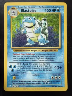 Pokemon Blastoise 003/034 Trading Card Game Classic Collection Holo (NM) - Image 1