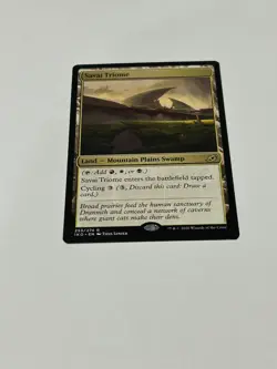 1x Savai Triome NM Ikoria: Lair of Behemoths IKO Magic the Gathering MTG - Image 1