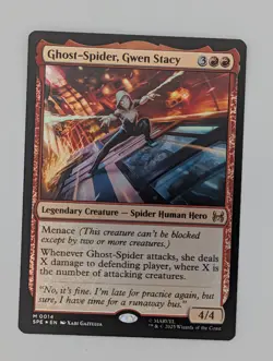 MTG - Ghost-Spider, Gwen Stacy - SPE - M - Foil - 14 - Image 1