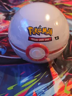 Pokemon TCG PokeBall Tin Brand New Factory Sealed [Premier PokeBall] - Image 1