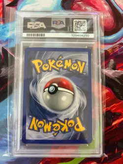 Pokemon 2000 Gym Challenge Holo #14 Rocket's Mewtwo PSA 8 - Image 2