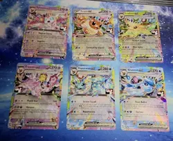 Pokemon TCG Eeveelutions Prize Pack Series 7 PLAY! Stamped Lot (6) Sylveon - Image 1