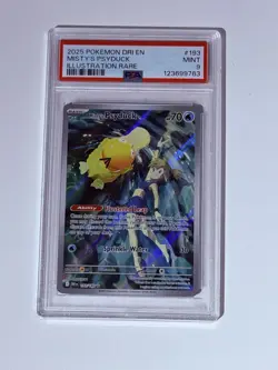 Pokemon TCG - Misty's Pysduck #193 - Destined Rivals - PSA 9 - MINT - Image 1