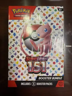 Scarlet & Violet 151 Booster Bundle Pokemon TCG FACTORY SEALED - Image 1