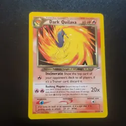 Nintendo Dark Quilava 39/105 Neo Destiny 2000 Uncommon Regular 60 HP ENG - Image 1