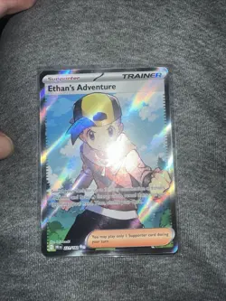 Ethan's Adventure 221/182 Sv10: Destined Rivals Holo Pokemon Near Mint - Image 1