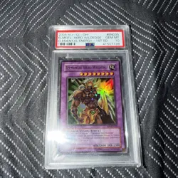 2005 YU-GI-OH! ELEMENTAL ENERGY 1ST ED #EN035 ELEMENTAL HERO WILDEDGE PSA 10 - Image 1