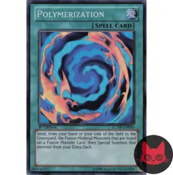 Yugioh Polymerization LCYW-EN056 Super Rare 1st Edition NM - Image 1