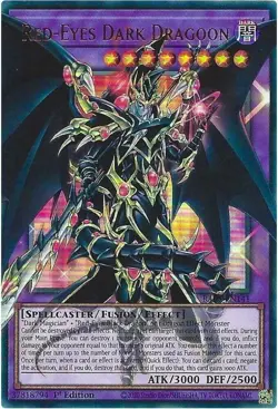 Near Mint Red-Eyes Dark Dragoon - RA05-EN141 - Ultra Rare - 1st Edition - YuGiOh - Image 1