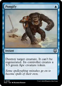 Pongify 190 Uncommon Commander: Modern Horizons 3 Near Mint - Image 1