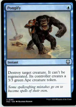 Pongify 190 Uncommon Commander: Modern Horizons 3 Near Mint - Image 2