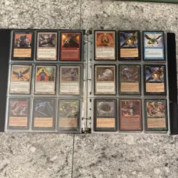Magic: The Gathering Lot 300+ Cards NM/LP 18 Binder Pages MTG Cards - Image 3