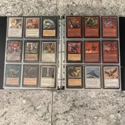Magic: The Gathering Lot 300+ Cards NM/LP 18 Binder Pages MTG Cards - Image 4