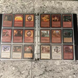 Magic: The Gathering Lot 300+ Cards NM/LP 18 Binder Pages MTG Cards - Image 5