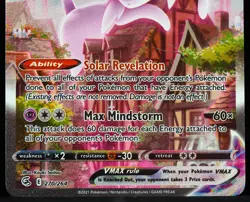 Espeon VMAX #270/264 Fusion Strike NM/M Pokemon Card - Image 5