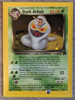 Pokemon Dark Arbok 2/82 Team Rocket Holo MP - Image 1
