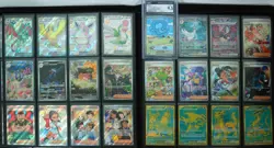 Pokemon Paldean Fates NM Master Set With Promos full set CGC 9.5 Mew - Image 1