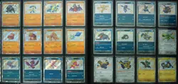 Pokemon Paldean Fates NM Master Set With Promos full set CGC 9.5 Mew - Image 5
