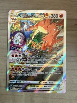 Pokemon Charizard VSTAR SWSH262 SWSH Promo Holo 280 HP VSTAR 2022 - Image 3