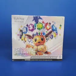 Pokemon Prismatic Evolutions Elite Trainer Box Eevee 2024 English Factory Sealed - Image 1
