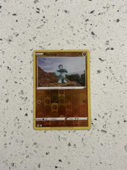 Machop 086/196 Common Lost Origin Pokemon Reverse Holo yuka morii NM - Image 1