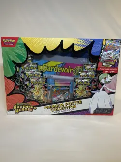Pokemon TCG Ascended Heroes Premium Poster Collection Mega Gardevoir - Image 1