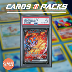 Carte Pokemon Team Rocket Moltres 124/098 Glory of the Team Rocket PSA 9 🇯🇵🔥 - Image 1