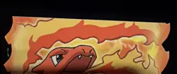 Charmeleon 5 of 12 Die-Cut Pokemon Topps The First Movie Black Label Mint Fresh - Image 5