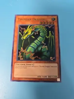 Yugioh - Thunder Dragon LCKC-EN067 1st Edition Ultra Rare NM - Image 1