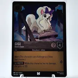 Gigi Best in Snow 189/204 Foil Lorcana Winterspell NM Disney Card - Image 1