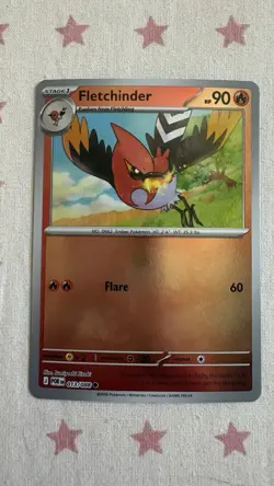 Fletchinder 013/088 Perfect Order Reverse Holo Pokemon TCG Card - Image 1
