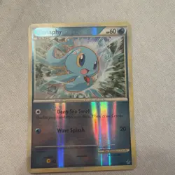 MANAPHY 3/95 HGSS: Unleashed REVERSE HOLO RH rare Pokemon TCG card NM+ - Image 1