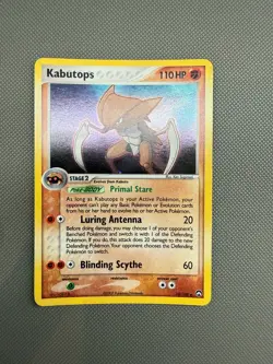 Kabutops Holo Rare (10/108) ex Power Keepers Pokemon Card - Image 1