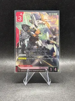 Gundam Card Game Phantom Aria Gundam Kyrios GD04-034 Legend Rare LR NM - Image 1