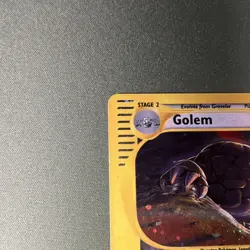 Pokemon Skyridge Golem Crystal Type Holo Rare 148/144 English 2003 Card SWIRL - Image 3